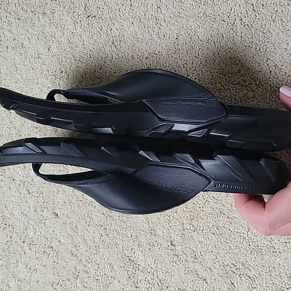 ECCO Mx Flipsider Flip-Flop‎ Women Size 6.5 Black - Picture 7 of 10